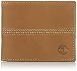 Timberland Men's Passcase Leather Wallet with Key Fob