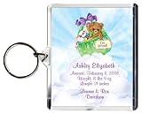 Too Cute Birth Announcement Photo Key Chain, Personalized, 2.75 x 3.25 I've Arrived