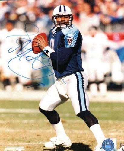 Autographed Steve Mcnair - Tennessee Titans 8x10 Photo