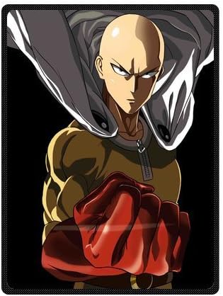 Charming Charm saitama one punch man Custom Blanket throw blanket 40 x 50 inch Indoor / Outdoor Blanket (small)