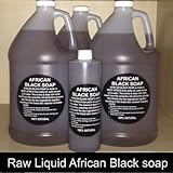 100% Pure Authentic Liquid African Black Soap From Ghana (Gallon) 128 Fl. Oz.