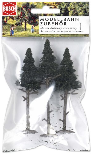 Busch 6114 - 3 Fichten, 100-115mm HO Preisvergleich
