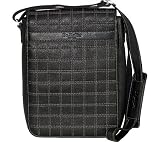 Dr. Koffer Venetian Leather Cross Stitch Vertical Messenger Bag
