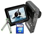 SVP HDDV3001Bk-4GB-Tripod