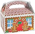 Dozen Gingerbread Cardboard Treat Boxes
