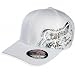 Suchen : Fox Widow Flexfit Hat white, Sommer 08, Fox - Logo mit schwarzem Kopfstickumrandung
