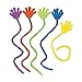 Adorox 72 Pieces Vinyl Glitter Sticky Hands Party Favor Birthday Gifts Toys Goodies (1 1/4