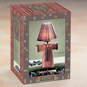 Metal Kimono Tea Light Lamp