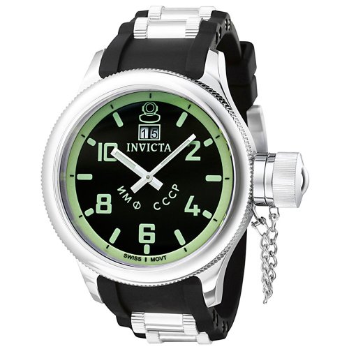 Invicta Men's Russian Diver Collection Black Watch #4342