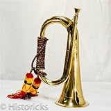 515eHq NS L. SL160  Military Bugle (Brass Finish)