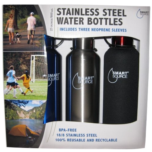 Steel Water Bottles - w/3 water bottle pollution. Steel Water Bottles - w/3
