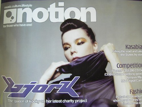 Notion Magazine May 2005 Bjork Cover (Imported)