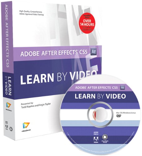 adobe after effects cs5 learn by video