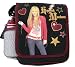 Disney Hannah Montana shoulder lunch bag - Miley Cyrus insulated lunch sack with water bottle