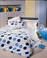Twin Bubble Dream twin reversible duvet cover and a bonus pillow sham