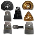 KENT 8 Mix Oscillating Multi Function Blades, For: General Repair, Fits Fein Multimaster, FMM250Q, Bosch, Chicago, Secco, Milwaukee