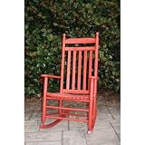 Adult Indoor/Outdoor Rocking Chair (RTA) Finish: Red