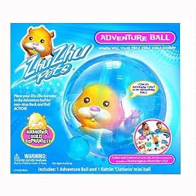 Hamster Adventure Ball + One Random Zhu Zhu Pet