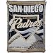 San Diego Padres Jacquard Woven Blanket Throw