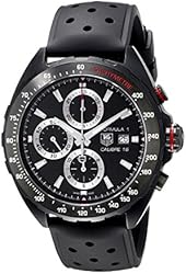 TAG Heuer Men's CAZ2011.FT8024 Stainless Steel Watch with Black Rubber Band