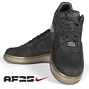 Nike Air Force 1 '07 Low Supreme "Next Six NBA Players - LeBron James Edition" (black / black / metallic gold)