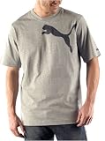 Puma Mens Cat T-Shirt Athletic Gray Heather Large
