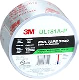 3M Silver Foil Tape 3340, 2-1/2" x 50 yd, 4.0 mil