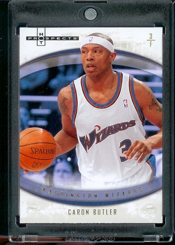 2007-08 Fleer Hot Prospects # 31 Caron Butler Washington Wizards Basketball Card