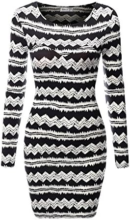 SJSP Women Short Dress Bodycon Multi Color PRINT33 Mini Dress,L