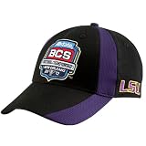 NCAA LSU Tigers Black 2012 BCS National Championship Game Adjustable Hat