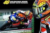Posters: Motorsport Poster - Valentino Rossi, Collage (36 x 24 inches)