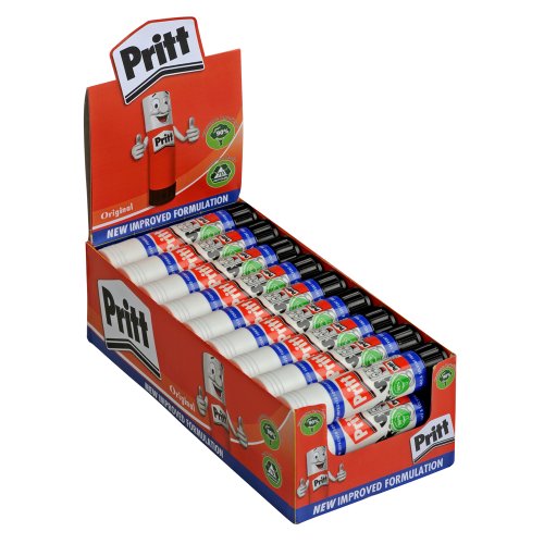 Pritt 11g Display Glue Stick(Box of 25)