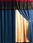 Rainbow Western Blue Jean Curtain Panel Set 60 x 84 +