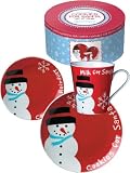 Snowman Cookies For Santa 3-pc. Place Setting