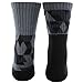 adidas Men's Energy Camo 2-Pack Crew Socks, Black/Onix/Night Grey, Large