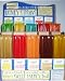10 Flavor Honey Straw Display with 1,000 Straws - PERFECT FOR RESELLERS!