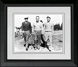 1939 MASTERS - BEN HOGAN, HERMAN KEISER, CRAIG WOOD - 16x20 (Frame Size 24x27)