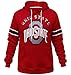 Men's Ohio State Buckeyes Athletic Hoodies Sporty Sweatshirts - Red