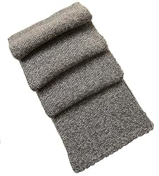 Handmade Baby Alpaca Natural Fiber Collection - Granite Sand (Long Size/hand-...