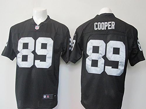 Dngohson Charm Men's ACooper_OR #89 Elite On-field Black Jersey (Size 44)