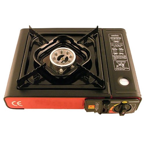 City Travel Guides Discounted  Outdoor Living : Portable Camping Gas Cooker Stove + 2 Free Gas Cartridges Refills