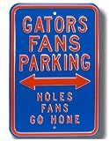 Authentic Street Signs Florida Gators Fans Parking Sign
