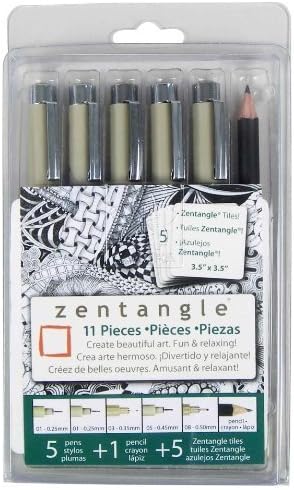 Sakura Pens Zentangle 11 Piece Set by Sakura Color Products of America, Inc.