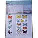 Butterflies Papillons French Removable Wall Sticker Set Les Ephemeres Image