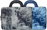 515eyGES15L. SL160  14 inch Tie Dye Notebook Laptop Molded Frame Hard Case Carrying Bag w/Handle for Apple Macbook Acer ASUS Dell HP Lenovo Sony Toshiba