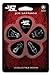Planet Waves Joe Satriani Guitar Picks, Black, 10 pack, Heavy