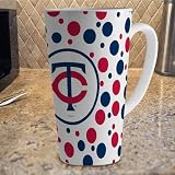 MLB Minnesota Twins 16-Ounce White Latte Mug