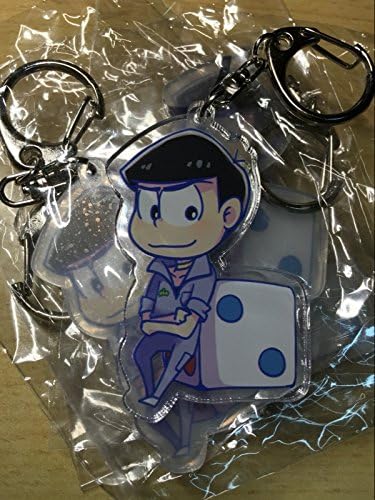 SIX SAME FACES Konya wa Saikou Mr. Osomatsu San ED keychain keyring acrylic Set 6pcs b2