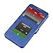 podofo Ultra-thin Pu Luxury Flip Leather Case Cover with Smart Windows for Lenovo S8 S898t (blue)
