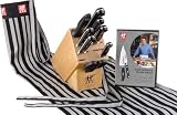 J.A. Henckels Twin Pro S All You Need 9-Piece Block Set and Apron